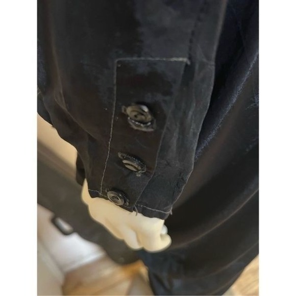 GOTHIC True Vintage Black Dress Argentina Must See!! 8? - Picture 7 of 10